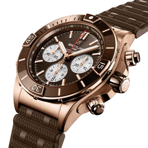 breitling super chronomat gold.